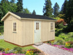 GARTENHAUS Hedwig 13,6 m2 332 x 294 mm Dicke:18 + 70 mm – Bild 3