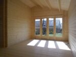 Gartenhaus Irene 21,9 + 5,2 m2 (530x570 cm) dick 44 mm – Bild 12