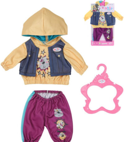 ZAPF BABY BORN Sweatshirt Bekleidungsset für Babypuppe mit Aufhänger ZAPF BABY BORN Sweatshirt Bekleidungsset für Babypuppe mit Aufhänger