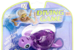 Schildkröte 14cm zum Eintauchen in das Wasser auf Batterie Light 3 Farben Blister Schildkröte 14cm zum Eintauchen in das Wasser auf Batterie Light 3 Farben Blister