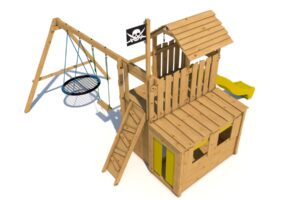 Spielplatz Monkey's Home Großer Pirat JOLLY gelb Spielplatz Monkey's Home Großer Pirat JOLLY