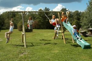 Spielplatz mit Schaukel Imprest HENRY 1 430x230x230cm