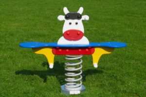 Zweischwingige Frühlingskuh - Weiß Zweischwingige Frühlingskuh - Weiß