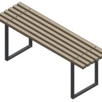 Affen Tisch mit Metallstruktur Affen Tisch mit Metallstruktur