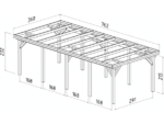 Carport Karl 23,1 m2 . – Bild 3