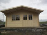 GARTENHAUS Britta 19,7 m2 (500cm x 445cm) Dicke 40mm – Bild 4
