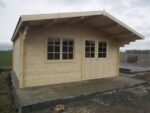 GARTENHAUS Britta 19,7 m2 (500cm x 445cm) Dicke 40mm – Bild 5