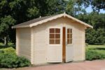 GARTENHAUS Vivian 6,9 m2 (320cm x 260cm) 28mm dick – Bild 3
